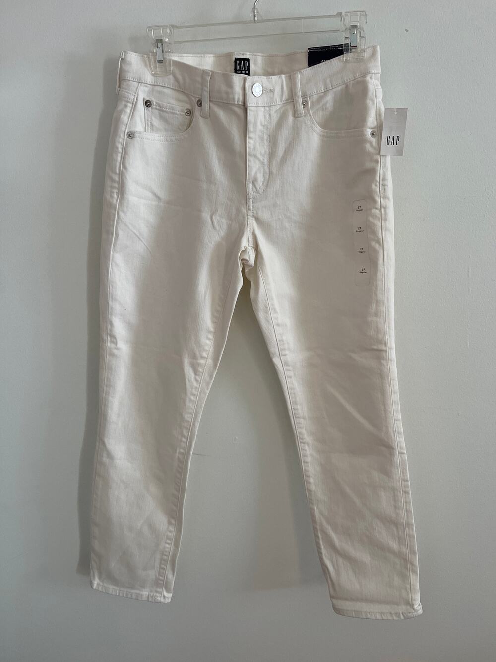 Gap Jeans Best Girlfriend - white - 27 - nwt